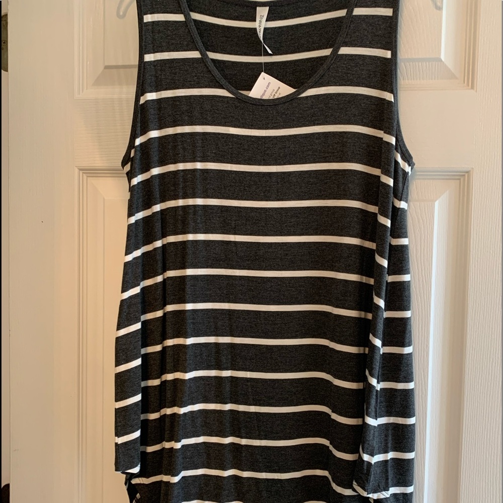 Striped tank top